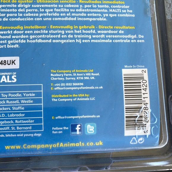 Dog Halti Collar to stop pulling - NEW with Tags in original packaging . Black - Picture 9 of 11